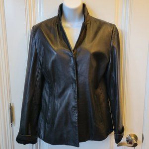 John Carlisle Signature Black Lambskin Jacket